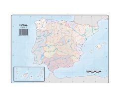SELVI MAPA MUDO POLÍTICO DE ESPAÑA A4 -50U- SELVI MAPA MUDO POLÍTICO DE ESPAÑA A4 -50U-