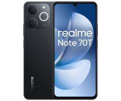 Smartphone Realme Note 70T 4GB/ 128GB/ 6.74/ Negro Obsidiana Smartphone Realme Note 70T 4GB/ 128GB/ 6.74/ Negro Obsidiana