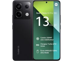 Smartphone Xiaomi Redmi Note 13 Pro NFC 12GB/ 512GB/ 6.67/ 5G/ Negro Smartphone Xiaomi Redmi Note 13 Pro NFC 12GB/ 512GB/ 6.67/ 5G/ Negro