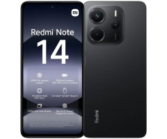 Smartphone Xiaomi Redmi Note 14 6GB/ 128GB/ 6.67/ Negro Smartphone Xiaomi Redmi Note 14 6GB/ 128GB/ 6.67/ Negro