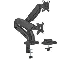 Soporte de Mesa con Contrapeso para 2 Monitores o TV Aisens DT32TSR-221/Giratorio/ Inclinable/ hasta 9kg Soporte de Mesa con Contrapeso para 2 Monitores o TV Aisens DT32TSR-221/Giratorio/ Inclinable/ hasta 9kg