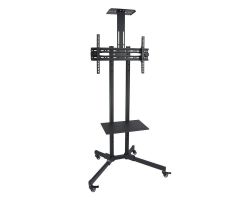 Soporte de Suelo Inclinable/ Ajustable TooQ FS1470M-B para TV de 37-70/ hasta 50kg Soporte de Suelo Inclinable/ Ajustable TooQ FS1470M-B para TV de 37-70/ hasta 50kg
