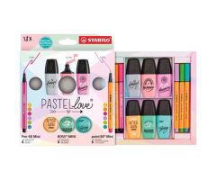 STABILO SET ESCRITURA MINI WORLD PASTELLOVE ESTUCHE 18 UD C/SURTIDOS STABILO SET ESCRITURA MINI WORLD PASTELLOVE ESTUCHE 18 UD C/SURTIDOS