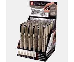 TALENS SAKURA EXPOSITOR DE 36 ROTULADORES PERMANENTES PIGMA MICRON FINELINER NEGRO TALENS SAKURA EXPOSITOR DE 36 ROTULADORES PERMANENTES PIGMA MICRON FINELINER NEGRO