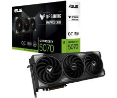 Tarjeta Gráfica Asus TUF Gaming GeForce RTX 5070 OC Edition/ 12GB GDDR7 Tarjeta Gráfica Asus TUF Gaming GeForce RTX 5070 OC Edition/ 12GB GDDR7