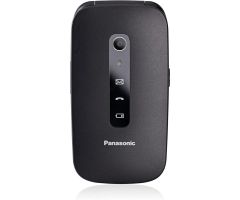 Teléfono Móvil Panasonic KX-TU550 para Personas Mayores/ Negro Teléfono Móvil Panasonic KX-TU550 para Personas Mayores/ Negro