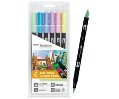 TOMBOW ABT DUAL BRUSH ROTULADORES DOBLE PUNTA FINA/PINCEL C/SURTIDOS CANDY ESTUCHE 6 UD TOMBOW ABT DUAL BRUSH ROTULADORES DOBLE PUNTA FINA/PINCEL C/SURTIDOS CANDY ESTUCHE 6 UD