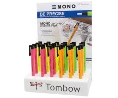 TOMBOW BORRADOR DE PRECISIÓN MONO ZERO P/REDONDA EXPOSITOR 24 COLORES SURTIDOS TOMBOW BORRADOR DE PRECISIÓN MONO ZERO P/REDONDA EXPOSITOR 24 COLORES SURTIDOS