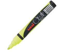 UNIBALL MARCADOR DE TIZA LÍQUIDA CHALK PWE-5M AMARILLO FLÚOR CAJA 6 UD UNIBALL MARCADOR DE TIZA LÍQUIDA CHALK PWE-5M AMARILLO FLÚOR CAJA 6 UD
