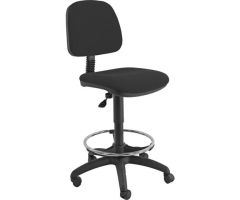 UNISIT TABURETE ESOS E4S GIRATORIO REGULABLE C/RESPALDO REPOSAPIÉS TAPIZADO NEGRO UNISIT TABURETE ESOS E4S GIRATORIO REGULABLE C/RESPALDO REPOSAPIÉS TAPIZADO NEGRO